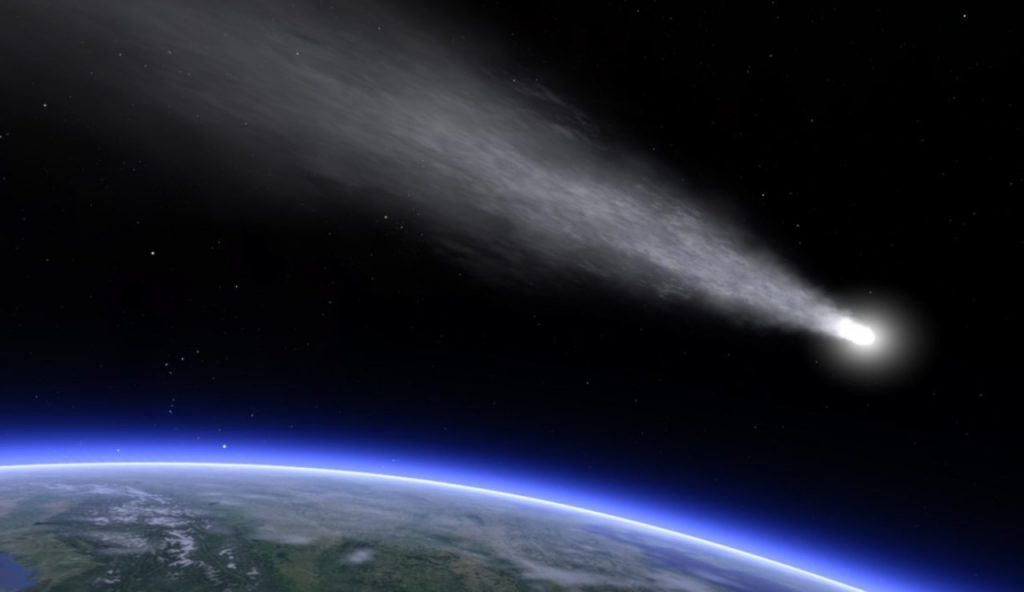 Cometa in prossimità della Terra