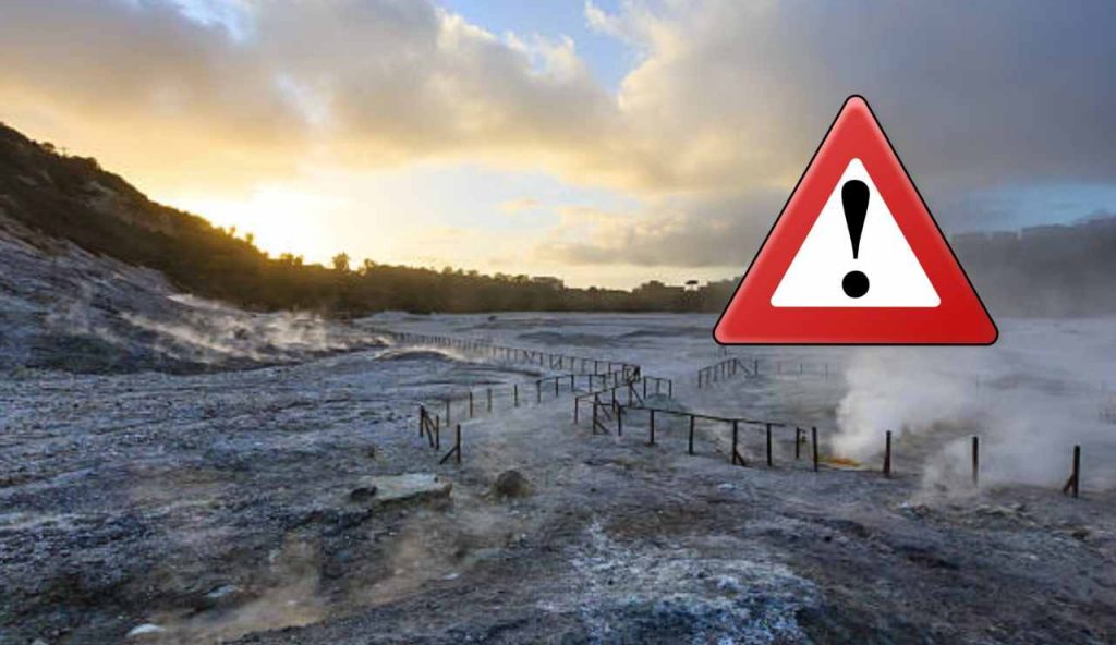 Grande allarme nell'area flegrea