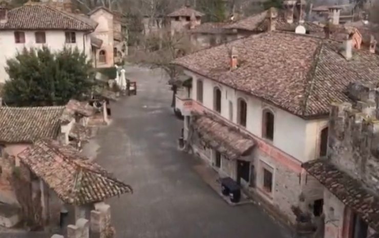 Grazzano Visconti (Rai - youtube screenshot) - www.aerospacecue.it