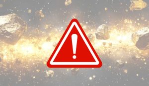 Illustrazione di alcuni asteroidi (canva FOTO) - aerospacecue.it