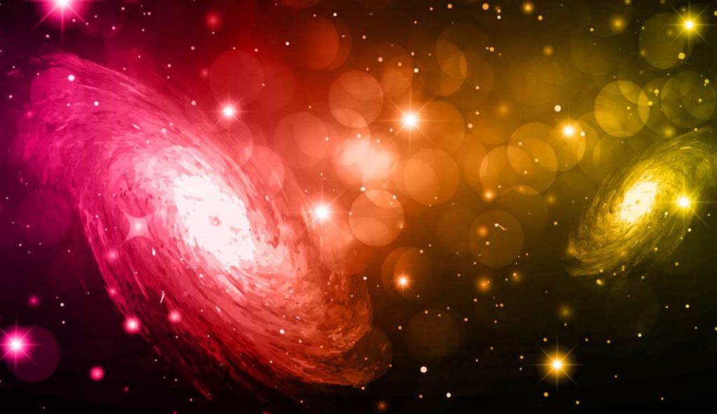 Illustrazione di un universo luminoso (Canva FOTO) - aerospacecue.it