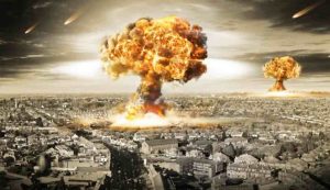 Illustrazione di una guerra nucleare (Depositphotos foto) - www.aerospacecue.it