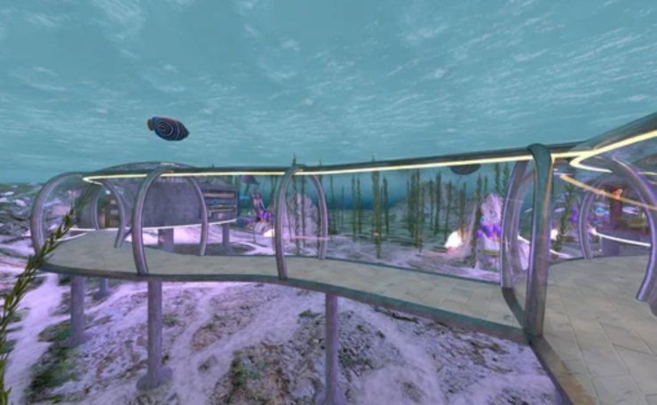 Illustrazione di una struttura subacquea (Depositphotos foto) - www.aerospacecue.it