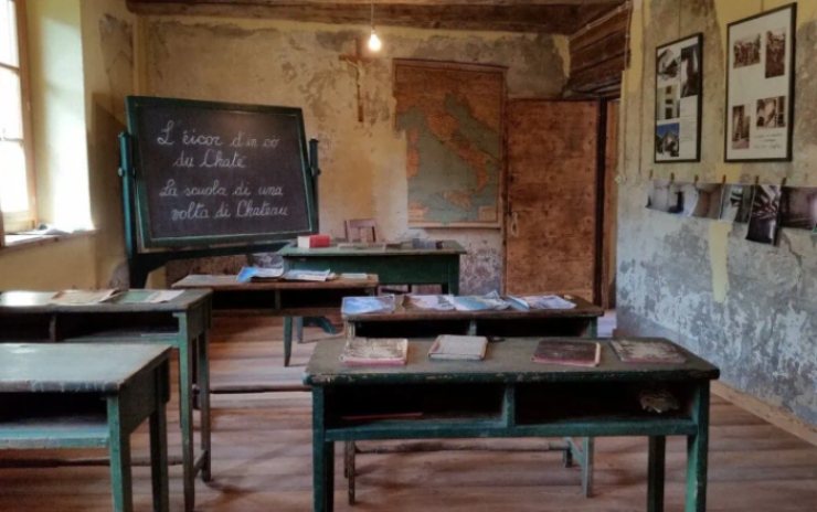 Una scuola ferma nel tempo