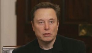 Elon Musk preoccupato (Fox News - X screenshot) - www.aerospacecue.it