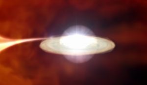 Illustrazione di T Coronae Borealis (NASA foto) - www.aerospacecue.it