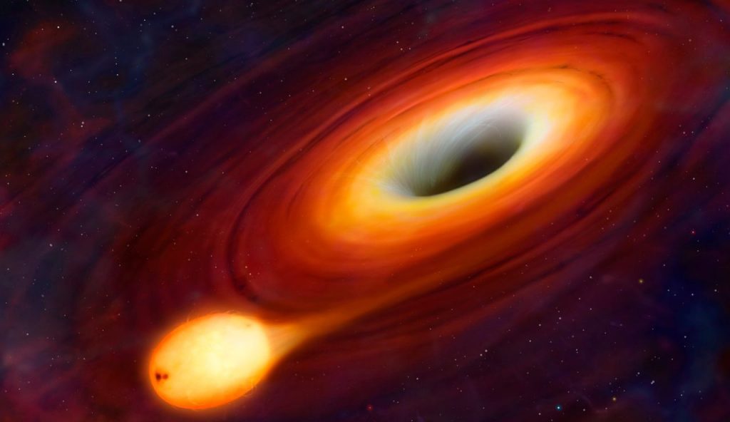 Einstein aveva ragione: osservato un buco nero in precessione che trascina lo spaziotempo