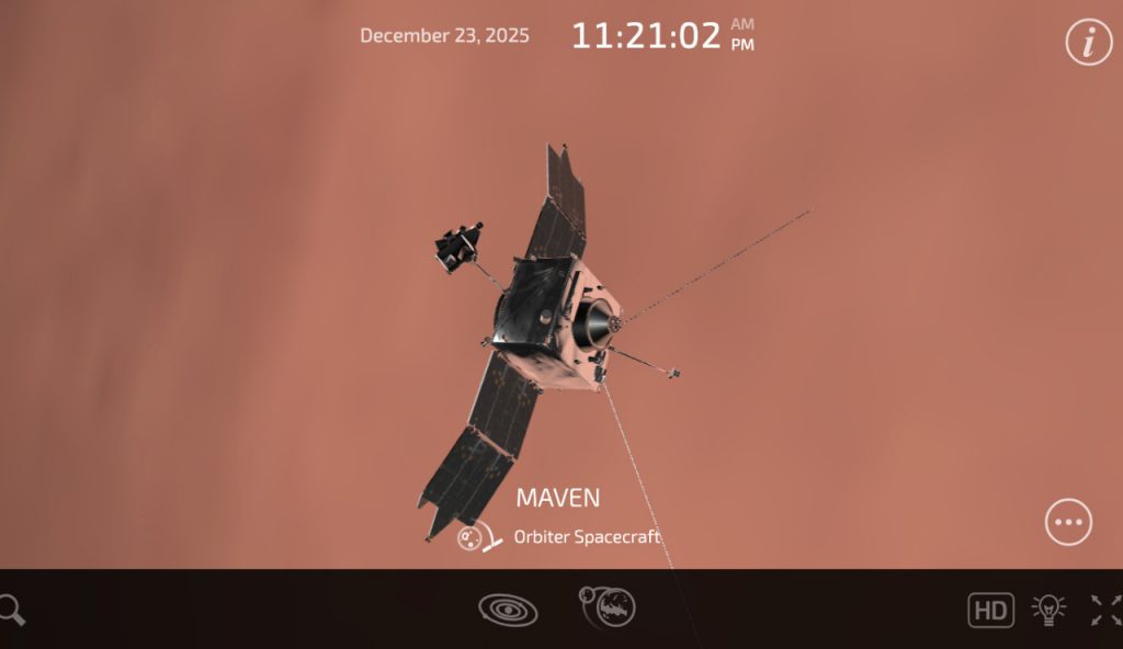 La NASA ha perso contatto con la sonda MAVEN: cosa sta succedendo